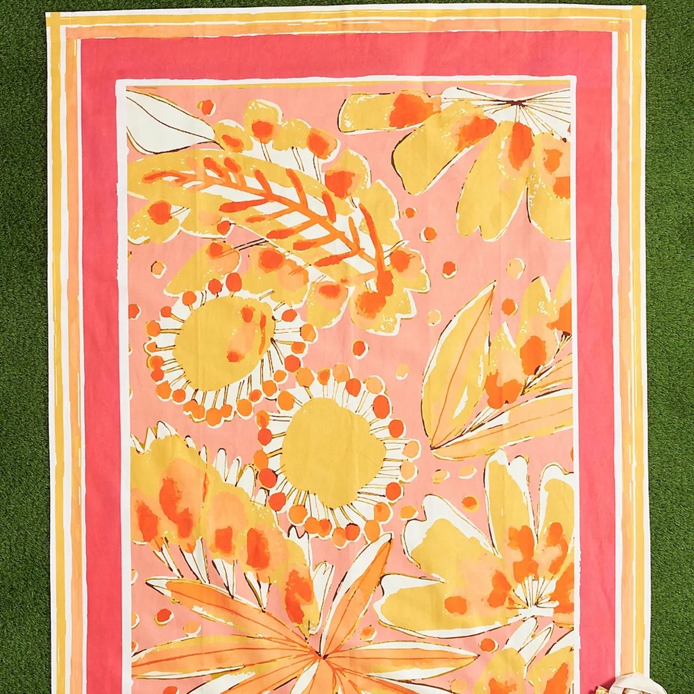 Anthropologie Perennial Picnic Blanket
